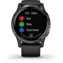 Smart watch Garmin Vivoactive 4, GPS, Wi-Fi, Black/Slate