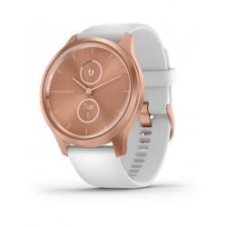 Smart watch Garmin Vivomove Style, Rose Gold, White, Silicone