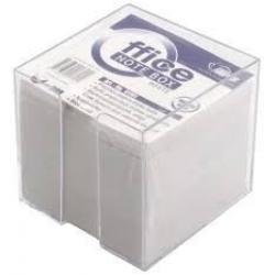 Notes Forpus, 9x9 cm, white, Not glued, with cover (800)  0716-005
