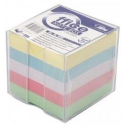Notes Forpus 9x9 cm, Assorti, not glued , with cover (800)  0716-007