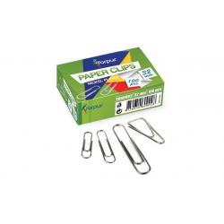 Clips Forpus, white metal, 26mm circular (100) 1104-001