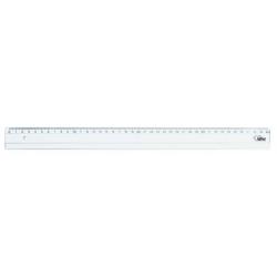 Ruler Forpus, plastic, transparent, 40cm 1225-022