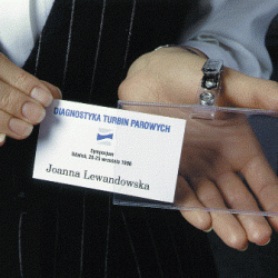 Personal card tray, 57x90 mm PLM 0613-005