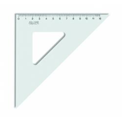 Ruler triangular KOH-I-NOOR, plastic, 45/141 mm 1225-008