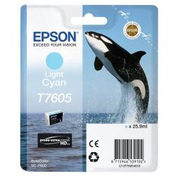 Epson Ink T7605 Cyan (C13T76054010)