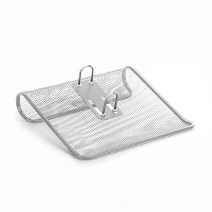 The stand for calendar, perforated metal, silver 1008-002