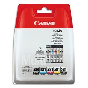 Canon Ink PGI-580/CLI-581 Multipack (2078C006AA/ 2078C005)