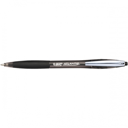 BIC Ballpoint pens ATLANTIS REFRSH 1.0 mm black, Pouch 1 pcs, 136717
