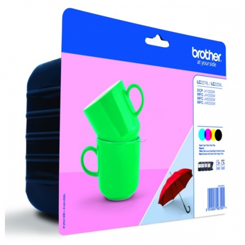 Brother Ink LC 227XL Rainbow-Pack (LC227XLVALBPDR)