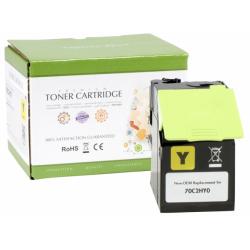 Compatible Static-Control Lexmark 702HY (70C2HY0) Yellow, 3000 p.
