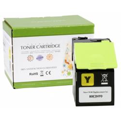 Compatible Static-Control Lexmark 802HY (80C2HY0), Yellow, 3000 p.