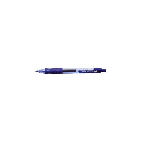 BIC gel pen GEL-OCITY, 0.7 mm, blue, Pouch 12 pcs, 600666