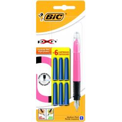 BIC Fountain Pen XPEN STD 07 BL1+6 CARTRIDGE EU, 941603
