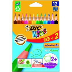 BIC Colored pencils EVOLUTION TRIANGLE Pouch 12 pcs 8871462