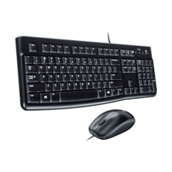 LOGITECH MK120 corded Desktop black USB - EER (US)