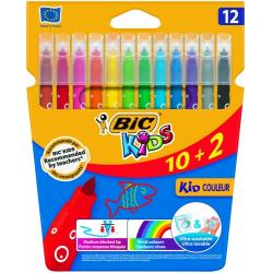 BIC Felt tip pens CF KID750 CBW10+2 EU 103226