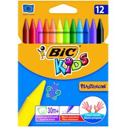 BIC CRAYONS– Plastidecor WX.PLAST421.CBW12 EU 945764