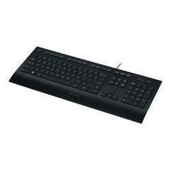 LOGITECH K280e corded Keyboard USB black for Business - INTNL (US)