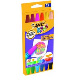 BIC OIL PASTELS, Pouch 12 pcs 380349