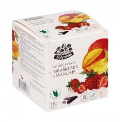 Žolynėlis fruit tea with strawberries and mangoes, 27g (1,5gx18)