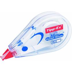 BIC correction tape MINI POCKET MOUSE 5mm x 6m, 1 pc 512085