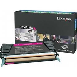 Lexmark Cartridge Magenta (C734A1MG) Return B Grade