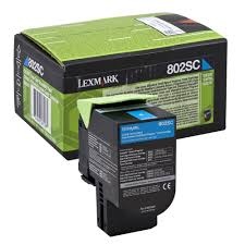Lexmark Cartridge 802SC0 Cyan (80C2SC0)