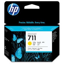HP Ink No.711 Yellow (CZ132A)