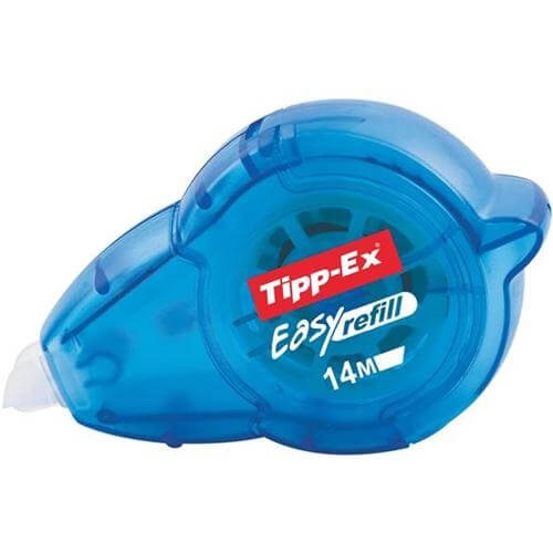 BIC correction tape EASY REFILL 5mm x 14m., Pouch 1 pcs 170025