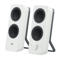 LOGITECH Z207 2.0 Stereo Computer Speakers with Bluetooth White (980-001292)