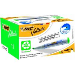 Whiteboard Marker BIC Velleda, 3.7-5.5 mm Chisel tip, green 1215-519 1pcs