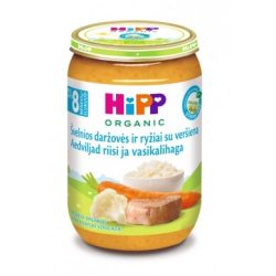 HiPP Gentle Vegetables and Rice with Veal 220 g