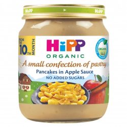 HiPP a Small  Confection of Pastry Pancakes with Apple Sauce Puree 190 g