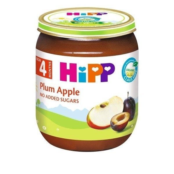 HiPP Plum Apple Puree 125 g