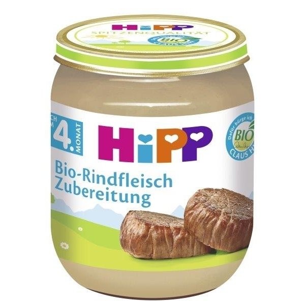 HiPP Beef Preparation Puree 125 g
