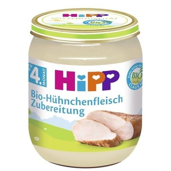 HiPP Chicken Preparation Puree 125 g