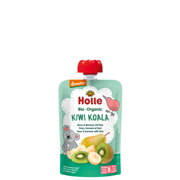 Holle Kiwi Koala - Pouch pear & banana with kiwi 100 g