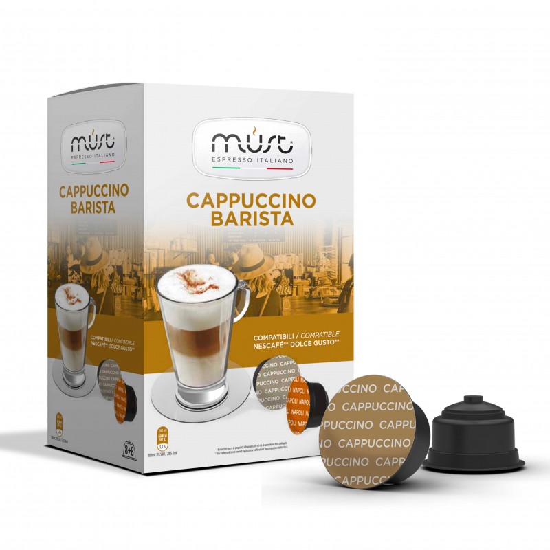 Cappuccino  16 compatible capsules - Must espresso
