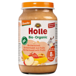 Holle Birchermuesli with Fruits Puree 220 g