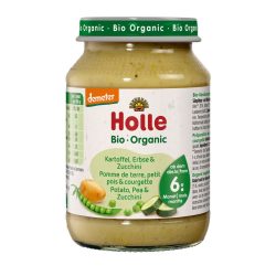 Holle Potato, peas and zucchini puree 190 g