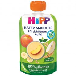 HiPP Hippis Smoothie Drink Peach Banana Apple with Oat 120 g