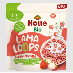 Holle Lama Loops – Crispy Cereals 125 g