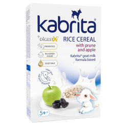 Kabrita Rice Cereal with Prune and Apple With Goat Milk 180 g
