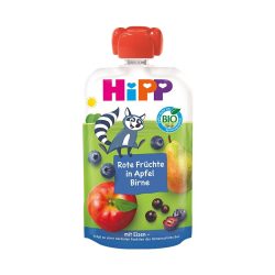 HiPP Organic Red Fruits in Apple & Pear with Iron Puree 100 g