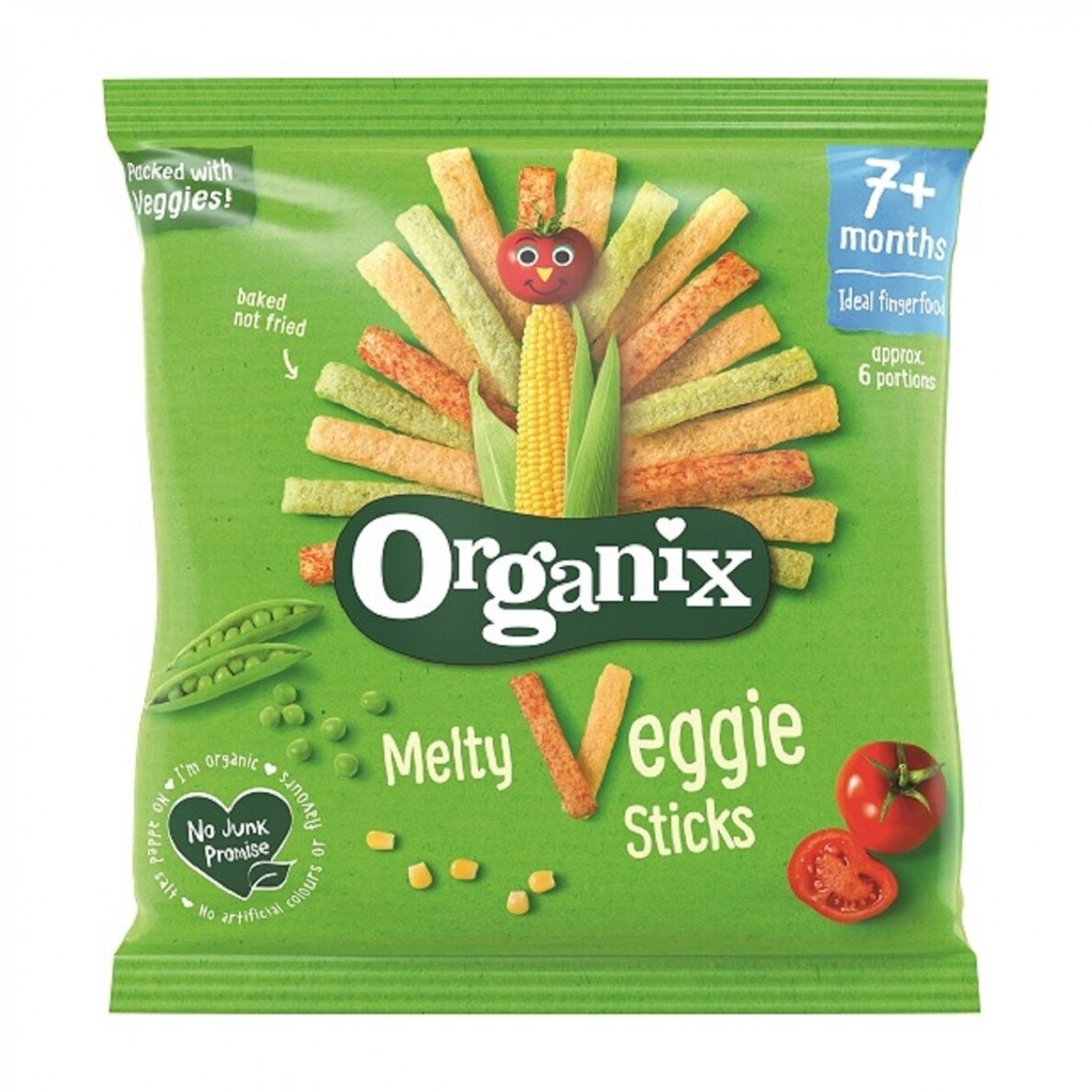 Organix Melty Veggie Sticks 15 g
