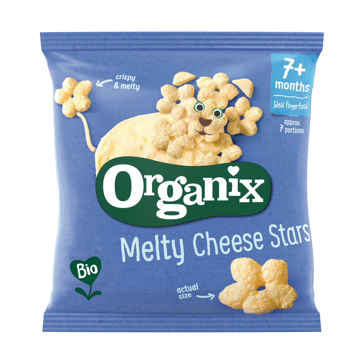 Organix Melty Cheese Stars 20 g