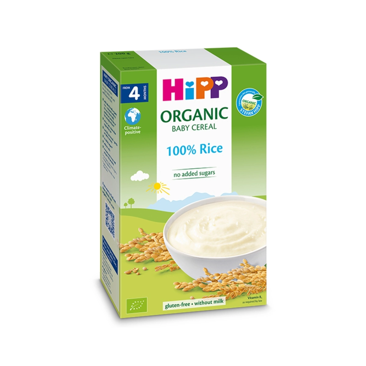 HiPP 100% Rice Organic Baby Cereal 200 g EN